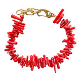 Red Coral Bracelet Mia