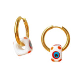 Evil Eye Hoop Earrings Mara