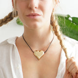 Bold Heart Necklace Mia